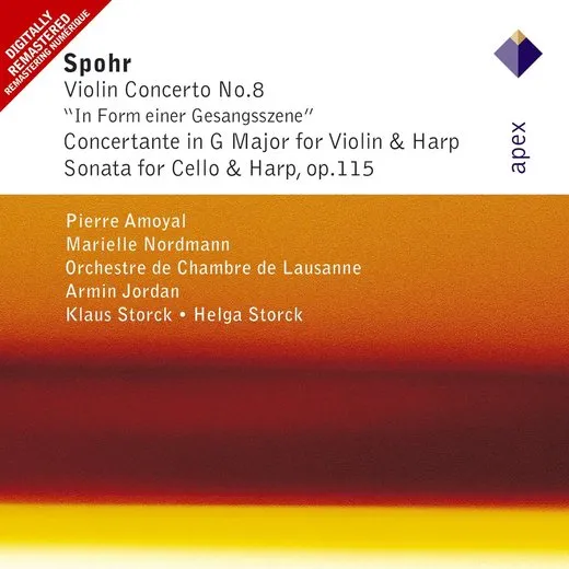Violin Concerto No.8 "In Form einer Gesangsszene" / Concertante in G Major for Violin & Harp / Sonata for Cello & Harp, Op.115