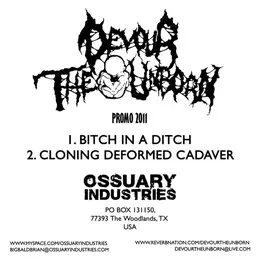 2011 Promo von Devour the Unborn – Album Cover