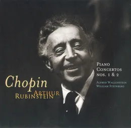 The Rubinstein Collection, Volume 17: Piano Concertos Nos. 1 & 2 von Alfred Wallenstein – Album Cover