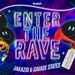 Enter the Rave von JAKAZiD – Album Cover