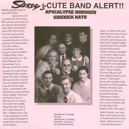 Sassy's Cute Band Alert!! von Sidekick Kato – Cover