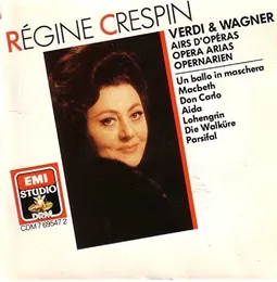 Verdi & Wagner: Airs d’Opéras von Régine Crespin – Cover