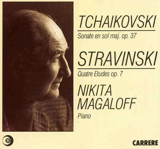 Tchaïkovski Sonate en sol majeur op.37, Stravinsky Quatre etudes op.7