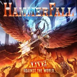 Live! Against the World von HammerFall – Cover