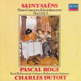 Piano Concertos nos. 2, 4 & 5 von Pascal Rogé – Album Cover