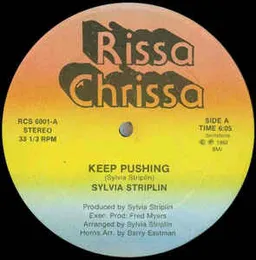 Keep Pushing von Sylvia Striplin – Album Cover