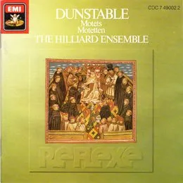Motets von John Dunstable – Album Cover