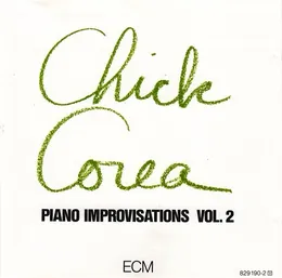Piano Improvisations, Volume 2 von Chick Corea – Album Cover