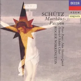 Matthäus-Passion von Peter Pears – Album Cover