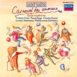 Carnaval des animaux / Danse macabre etc. von Pascal Rogé – Album Cover