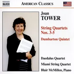String Quartets nos. 3-5 / Dumbarton Quintet von Daedalus Quartet – Album Cover