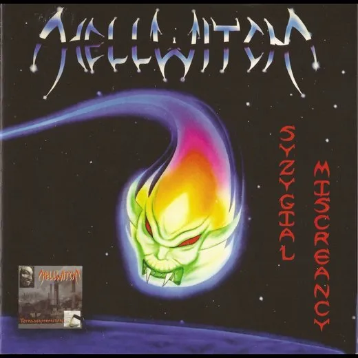 Syzygial Miscreancy von Hellwitch – Album Cover