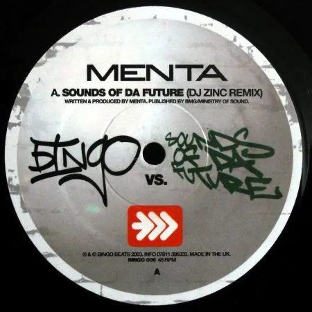 Sounds of da Future (DJ Zinc remix) / Tonka (Menta remix)