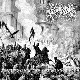 Traversing the Stygian Banks von Üvegszakadás – Album Cover