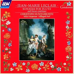 Sonatas for Flute and Basso Continuo von Jean‐Marie Leclair – Album Cover