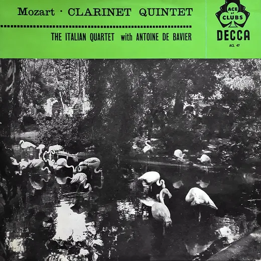 Quintet in A major for Clarinet and Strings, K. 581