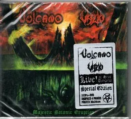 Majestic Satanic Eruption von Vazio – Cover