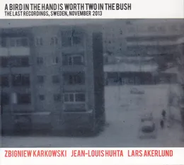 A Bird in the Hand Is Worth Two in the Bush (The Last Recordings, Sweden, November 2013) von Zbigniew Karkowski – Album Cover