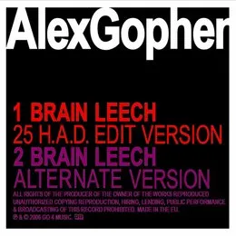 Brain Leech #1 von Alex Gopher – Cover