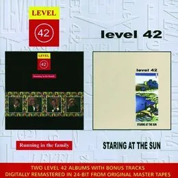 Running in the Family / Staring at the Sun von Level 42 – Cover