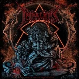 Power Behind the Throne von Impalers – Album Cover