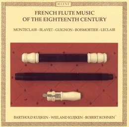 French Flute Music of the Eighteenth Century von Robert Kohnen – Cover