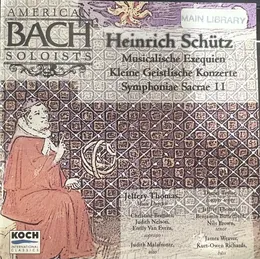 Musicalische Exequien - Kleine Geistliche Konzerte - Symphoniae Sacrae von Heinrich Schütz – Album Cover