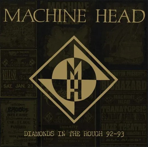 Diamonds in the Rough 92–93 von Machine Head – Album Cover