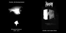 Csejthe, staré spiace domy von Korium – Cover