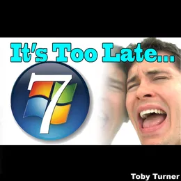 It’s Too Late (I Got a Mac) von Toby Turner – Album Cover