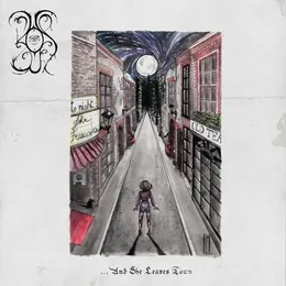 ...And She Leaves Town von Brûlons Une Sorcière – Album Cover