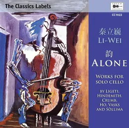 Alone: Works for Solo Cello von Pēteris Vasks – Album Cover