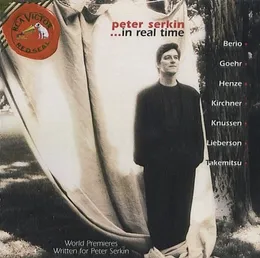 ...In Real Time von Peter Serkin – Album Cover