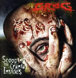 Scooping the Cranial Insides von Grog – Album Cover