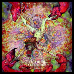Burning Ad Infinitum: A Collaboration von Crowhurst – Album Cover