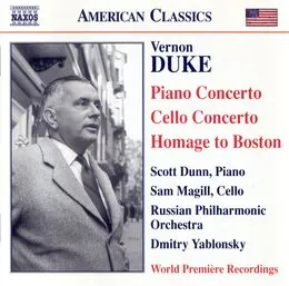 Piano Concerto / Cello Concerto / Homage to Boston von Scott Dunn – Album Cover