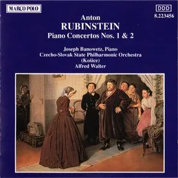 Piano Concertos nos. 1 and 2 von Антон Григорьевич Рубинштейн – Album Cover