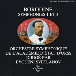 Symphonies 1 & 3 von Государственный академический симфонический оркестр России – Album Cover