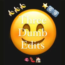 Three Dumb Edits von Thys – Cover