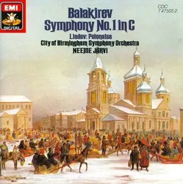 Balakirev: Symphony no. 1 in C / Liadov: Polonaise von Милий Алексеевич Балакирев – Album Cover