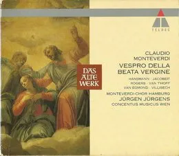 Vespro della Beata Vergine von Rotraud Hansmann – Album Cover