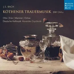 Köthener Trauermusik, BWV 244 a von David Erler – Album Cover