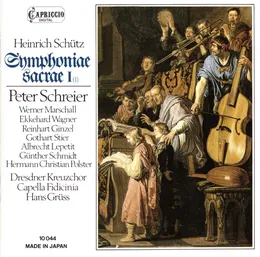 Symphoniae Sacrae I von Heinrich Schütz – Album Cover