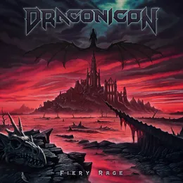 Fiery Rage von Draconicon – Album Cover