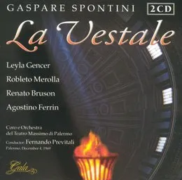 La vestale von Leyla Gencer – Cover