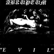 Evil von Abruptum – Cover