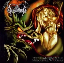 Mythical Beasts and Mediaeval Warfare von Heresiarh – Album Cover