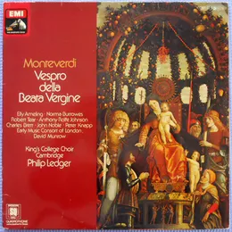 Vespers (1610) (Vespro della Beata Vergine) von Claudio Monteverdi – Album Cover
