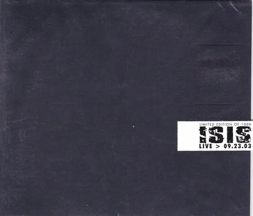Live I 09.23.03