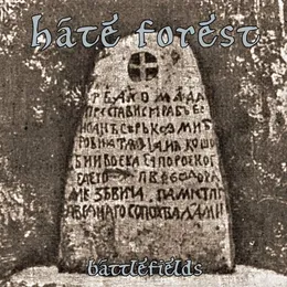 Battlefields von Hate Forest – Album Cover